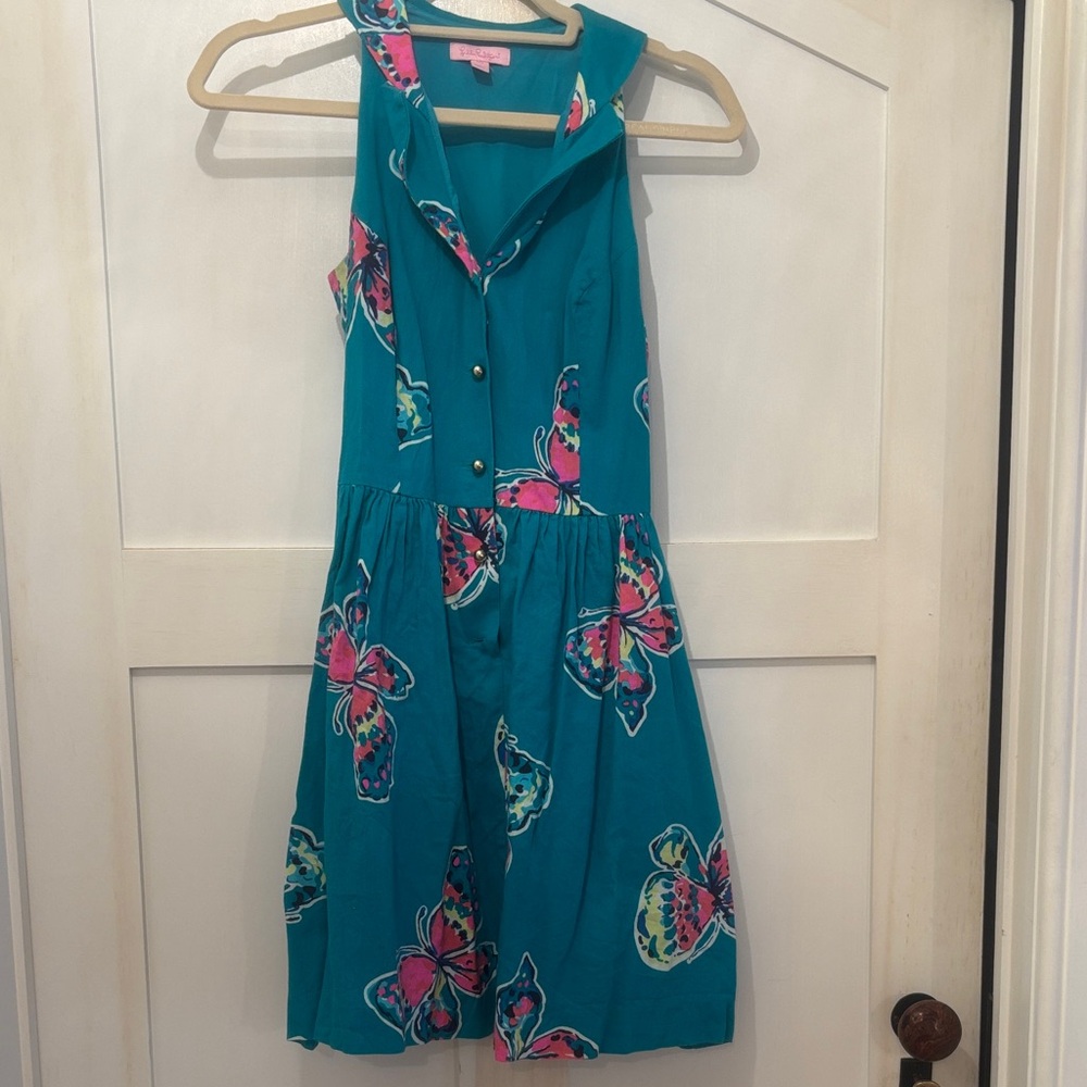 Lilly Pulitzer Sherlynn Mini Dress in I've Got Butterflies Maris
